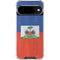 Haitian Flag Distressed Google Pixel 10 Clear Case